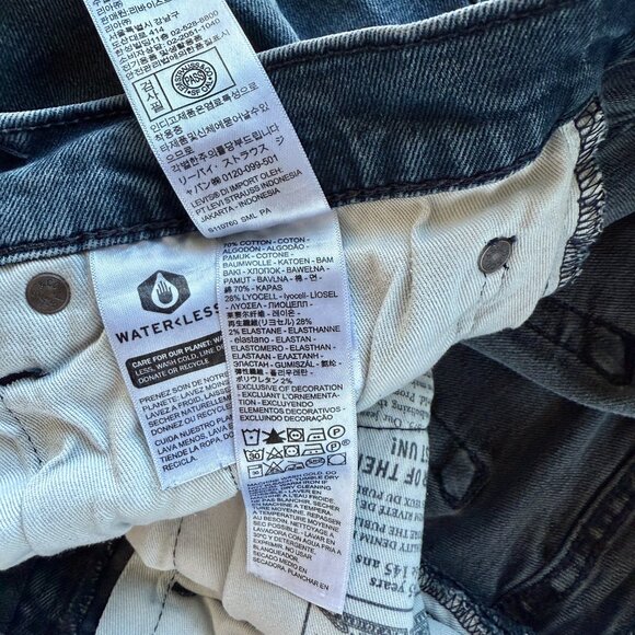 Levi's Premium 511 Slim Fit Jeans Medium Blue Wash Lyocell Stretch W33 L34 - Picture 8 of 8